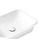 Умывальник врезной для ванной на столешницу 505мм x 380мм Q-TAP Scorpio белый прямоугольная QT1411K490W 5 из 5