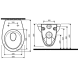 Унитаз подвесной под инсталляцию белый KOLO IDOL с крышкой M13100000 2 из 5