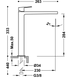 Кран для умывальника с высоким изливом TRES Project черный латунь 21180301NM 2 из 3