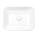 Умывальник врезной для ванной на столешницу 505мм x 380мм Q-TAP Scorpio белый прямоугольная QT1411K490W 1 из 5