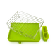 Сушарка для посуду MVM 390x300x120мм зелена DR-02 GREEN 4 з 10