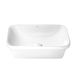 Умывальник врезной для ванной на столешницу 505мм x 380мм Q-TAP Scorpio белый прямоугольная QT1411K490W 3 из 5