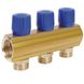 Колектор для водопроводу ICMA 3 контури 1"/3/4" 1105 (Blue) 871105PH0512 1 з 3