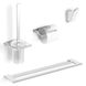 Набір аксесуарів для ванної VOLLE FIESTA set20210209 прямокутний металевий хром 1 з 5