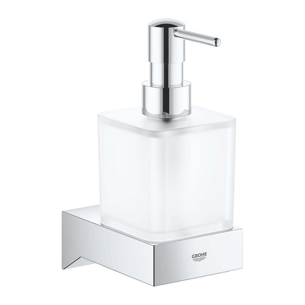 Дозатор для жидкого мыла без держателя GROHE Selection Cube хром 200мл стекло 40805000