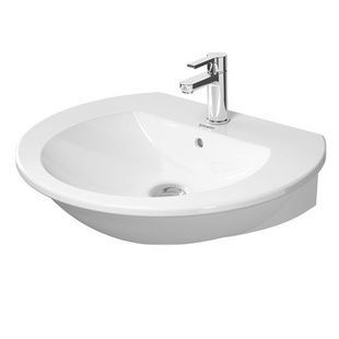 Умивальник підвісний DURAVIT Darling 650x550x170мм напівкруглий білий 2621650000