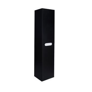 Пенал Q-TAP Virgo 35x165x31.5см монтаж подвесной черный QT1876PP1652KRBW
