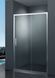 Двері скляні для душової ніші універсальні розсувні двосекційні PRIMERA Frame 190x120см прозоре скло 6мм профіль хром SDC1012 3 з 3