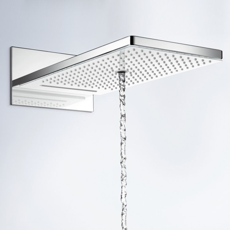 Верхний душ с кронштейном HANSGROHE Rainmaker Select 258мм латунь хром 24001400