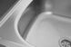 Мийка для кухні із нержавіючої сталі прямокутна PLATINUM САТИН 4050 500x400x160мм матова 0.5мм без сифону PLS-A30477 5 з 5