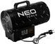 Теплова гармата газова Neo Tools, 30кВт, 300м кв, 1000м куб/год, чорний 3 з 12