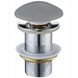 Донный клапан Click-Clack для раковины MEXEN 65мм без перелива керамический 1 1/4" матовый серый MEX-79910-61 1 из 2