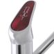 Cмеситель для умывальника однорычажный с красной ручкой CRON MAGIC 004 хром силумин CR0151 2 из 4