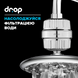 Набір 3-х картриджів для фільтра DROP FILTER-PURE-FLOW/MAX 12 рівнів з Вітаміном С та нормалізацією pH 10 з 17