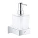 Дозатор для жидкого мыла без держателя GROHE Selection Cube хром 200мл стекло 40805000 3 из 4