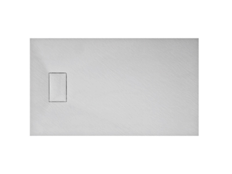 Піддон для душової кабіни ASIGNATURA Vik 59837004 120x80x4см прямокутний композитний із сифоном білий