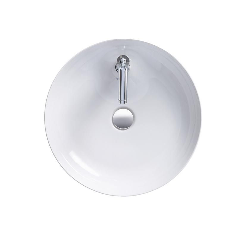 Умивальник накладний DURAVIT Cape Cod 480x480x100мм круглий білий 2328480000