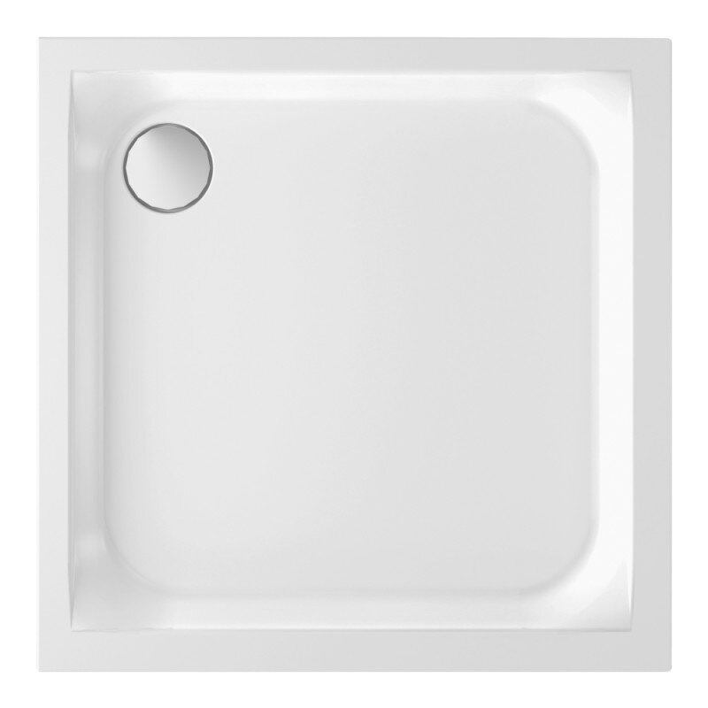 Піддон для душової кабіни Q-TAP Unisquare UNIS309915 90x90x15см квадратний акриловий із сифоном білий
