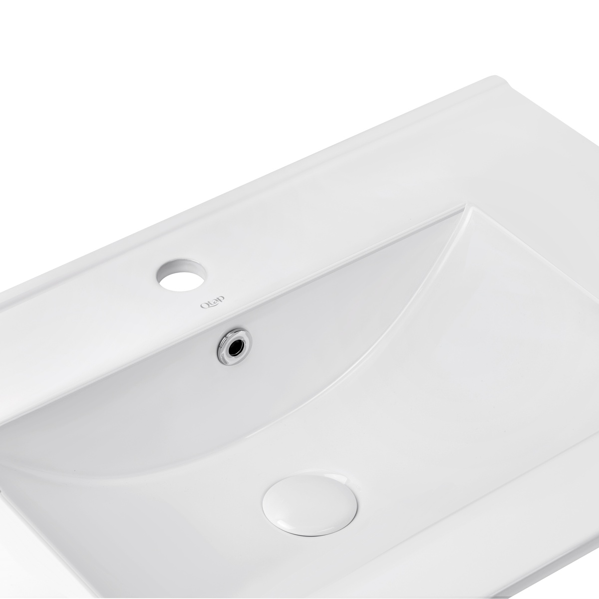 Тумбочка із умивальником у ванну Q-TAP Scorpio 71.5x84.5x47см на підлогу сірий QT1471TNВ7023070CG