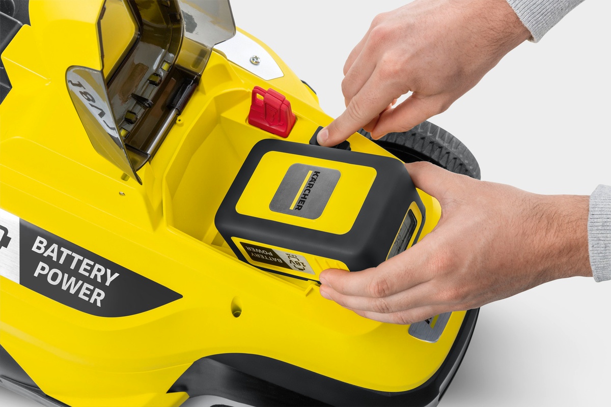 Газонокосилка аккумуляторная Karcher LMO 18-36 Battery 18В 36см (без АКБ и ЗУ)