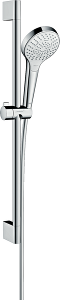 Комплект для душу із штангою HANSGROHE CROMA SELECT S із шлангом 1600мм ручною лійкой 110мм та тримачем хром 26560400