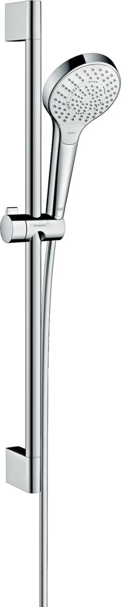 Набор для душа со стойкой HANSGROHE CROMA SELECT S со шлангом 1600мм ручной лейкой 110мм хром 26560400