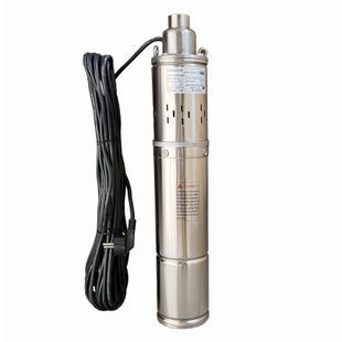 Насос скважинный VOLKS винтовой 4QGD 370Вт Hmax 50м 1.2м&sup3;/ч &Oslash;100мм с верхним забором воды 000011997