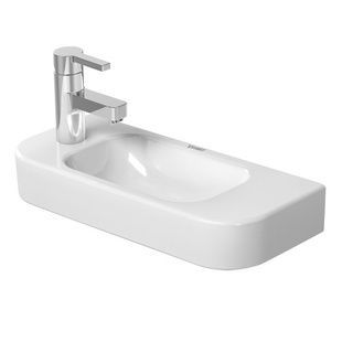 Умывальник подвесной DURAVIT Happy D.2 500x220x110мм прямоугольный белый 0711500009