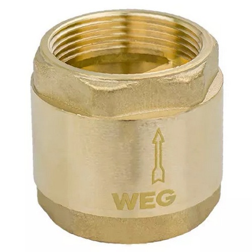 Зворотний клапан для води WEG пружинний 1" внутрішня SQ-1038097
