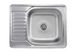 Мийка для кухні із нержавіючої сталі прямокутна PLATINUM 6550 650x500x180мм матова 0.8мм із сифоном PLS-A18188 1 з 5