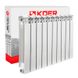 Біметалічний радіатор опалення KOER KR.100BI-500 GRAND 568x80 мм бокове підключення секційний KR5145 продаж від 10шт 1 з 2