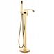 Змішувач для ванної на підлогу REA CARAT B5231 золотий латунь reac-00000000568 1 з 6