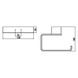 Держатель для туалетной бумаги EMCO Loft прямоугольный металлический черный 050013301 2 из 3