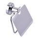 Тримач для туалетного паперу із кришкою SONIA ASTRAL 181353 округлий металевий хром 000026845 3 з 6
